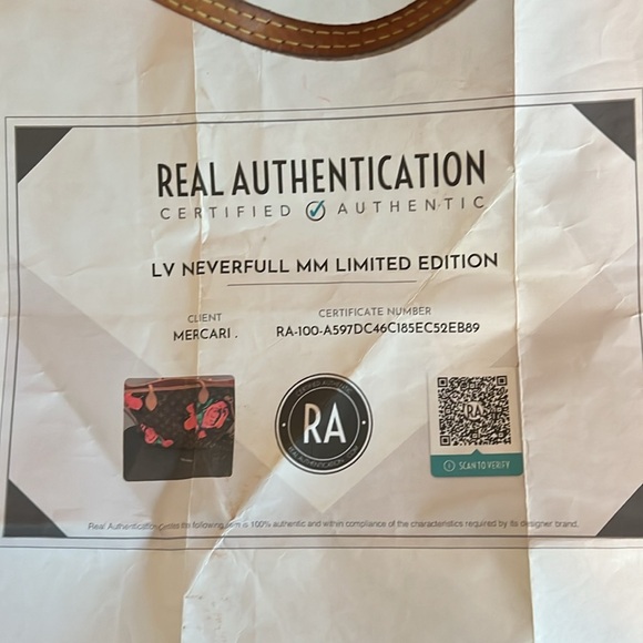 Louis Vuitton Limited Edition Stephen Sprouse Neverfull Roses - Picture 14 of 17